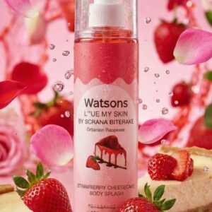 انتعاش الفراولة في كل رشة! 🍓💦.. بادي سبلاش تشيز كيك (250 مل) بسعر ما يتفوتش